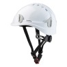 Casque monteur Ventilé ALPIN avec jugulaire et attaches lampe frontale