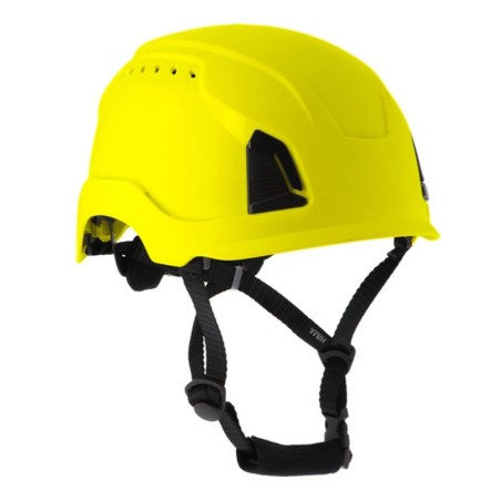 Casque ventilé HIMA avec jugulaire pour alpiniste & industrie - SINGER