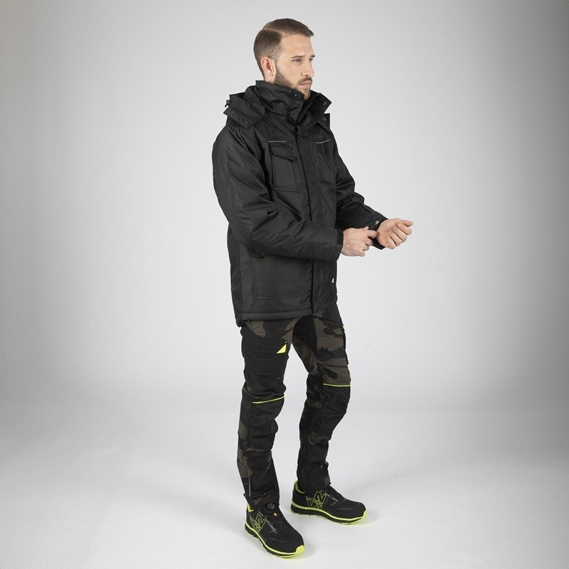 Parka de travail multipoches avec capuche MERMOZ - NINE WORTHS