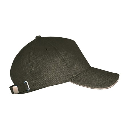 Casquette 5 panneaux, visière bicolore – LONG BEACH de SOL'S Casquette 5 panneaux, visière bicolore – LONG BEACH de SOL'S