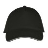 Casquette 5 panneaux, visière bicolore – LONG BEACH de SOL'S Casquette 5 panneaux, visière bicolore – LONG BEACH de SOL'S