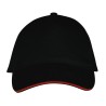 Casquette 5 panneaux, visière bicolore – LONG BEACH de SOL'S Casquette 5 panneaux, visière bicolore – LONG BEACH de SOL'S