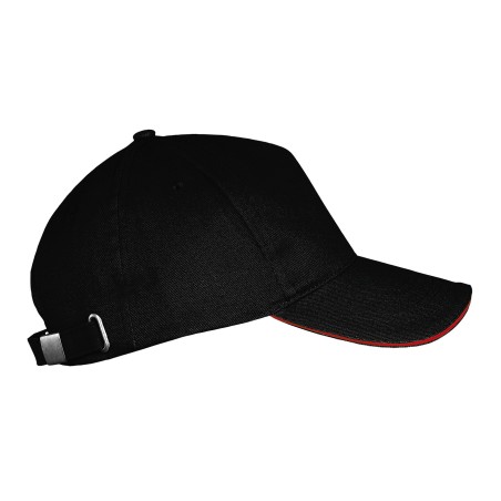 Casquette 5 panneaux, visière bicolore – LONG BEACH de SOL'S Casquette 5 panneaux, visière bicolore – LONG BEACH de SOL'S