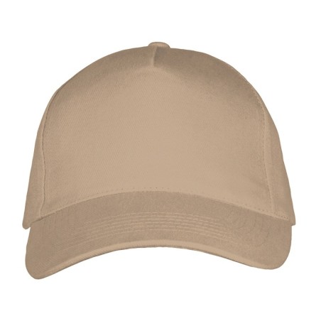 Casquette 5 Panneaux, personnalisable LONG BEACH - SOL'S Casquette 5 Panneaux, personnalisable LONG BEACH - SOL'S