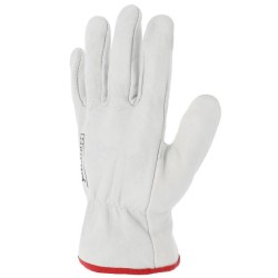 Gants cuir fleur bovin anti-risques mécaniques - SINGER 50F