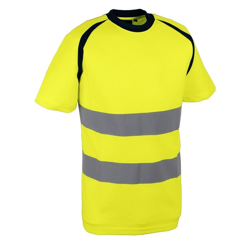 T-Shirt Haute Visibilité 2 Bandes Réfléchissantes SUZE & SUZO - SINGER