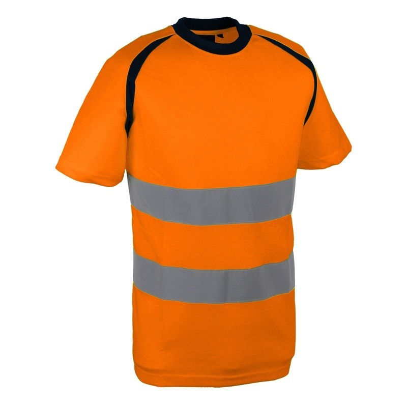 T-Shirt Haute Visibilité 2 Bandes Réfléchissantes SUZE & SUZO - SINGER