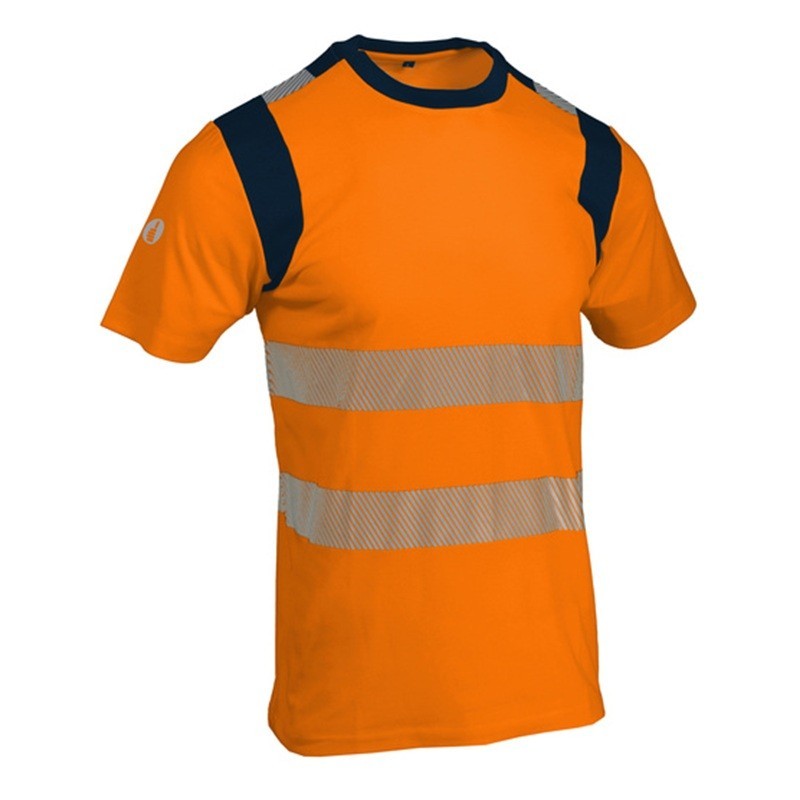 T-Shirt Haute Visibilité 2 Bandes Réfléchissantes SUCA & SUCO - SINGER