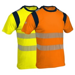 T-Shirt Haute Visibilité 2 Bandes Réfléchissantes SUCA & SUCO - SINGER