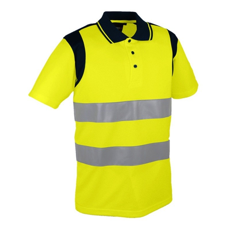 Polo Haute Visibilité PAULA & PAULO - SINGER, Classe 2 EN ISO 20471
