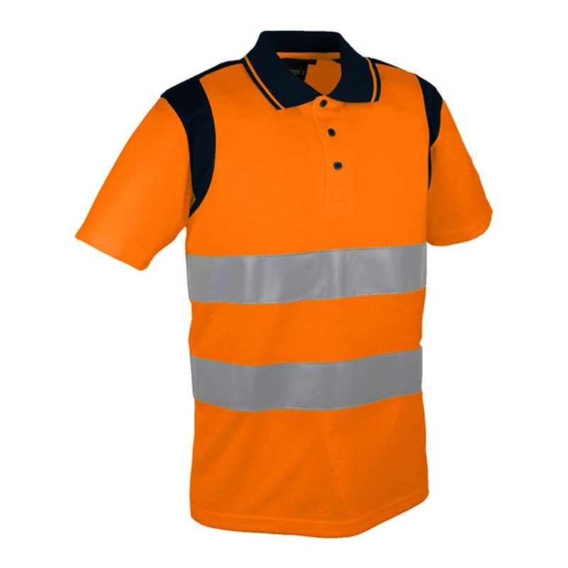 Polo Haute Visibilité PAULA & PAULO - SINGER, Classe 2 EN ISO 20471