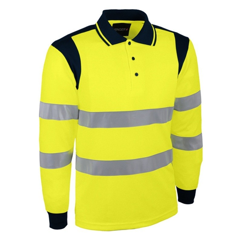 Polo HV Manches Longues 2 Bandes - PUNTA & PUNTO SINGER