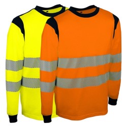 T-Shirt Manches Longues HV 2 Bandes - SUVA & SUVO SINGER