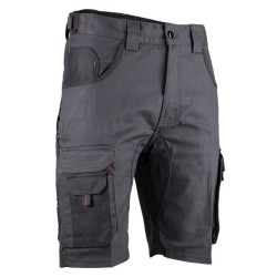 Short de travail multipoches bicolore CALCAIRE - LMA