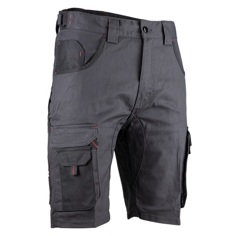 Short de travail multipoches bicolore CALCAIRE - LMA