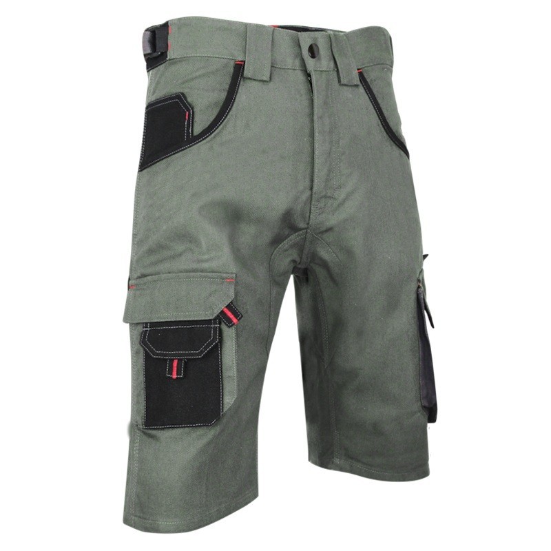 Bermuda de travail multipoches bicolore CISAILLE - LMA