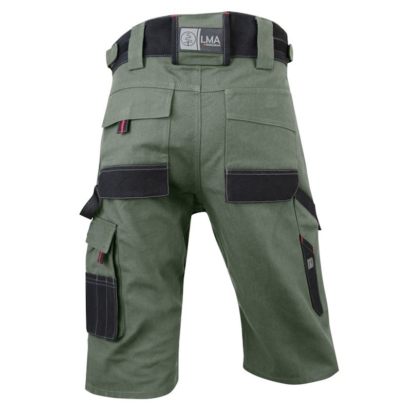 Bermuda de travail multipoches bicolore CISAILLE - LMA