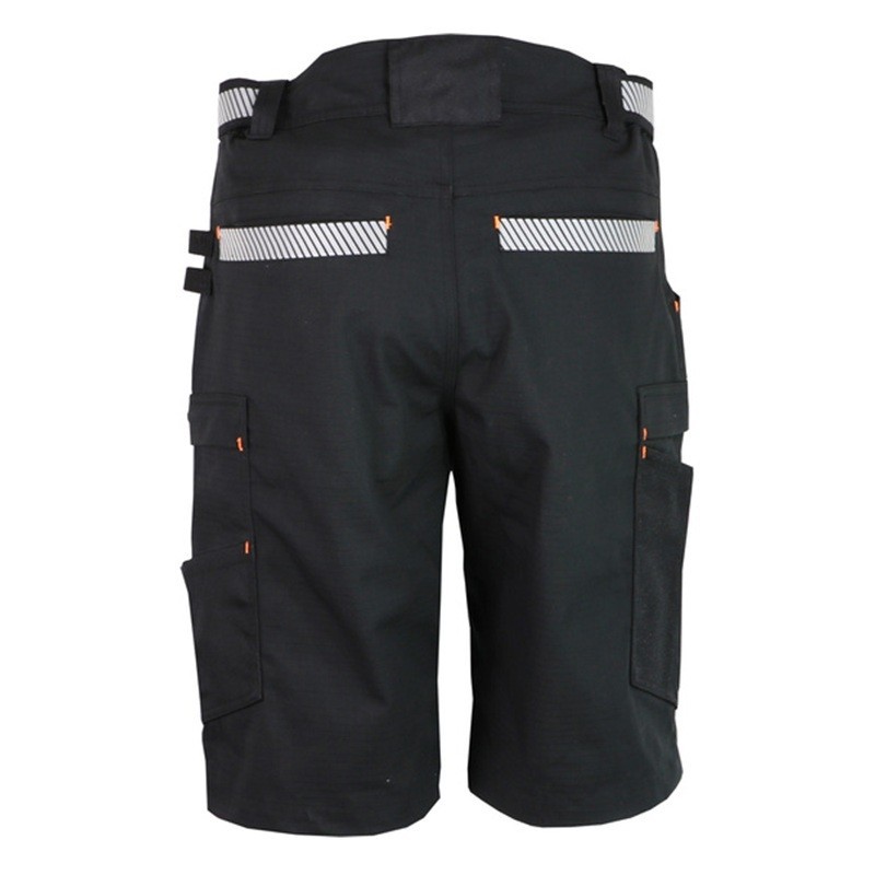 Bermuda de travail Ripstop BERTO SINGER avec bandes réfléchissantes