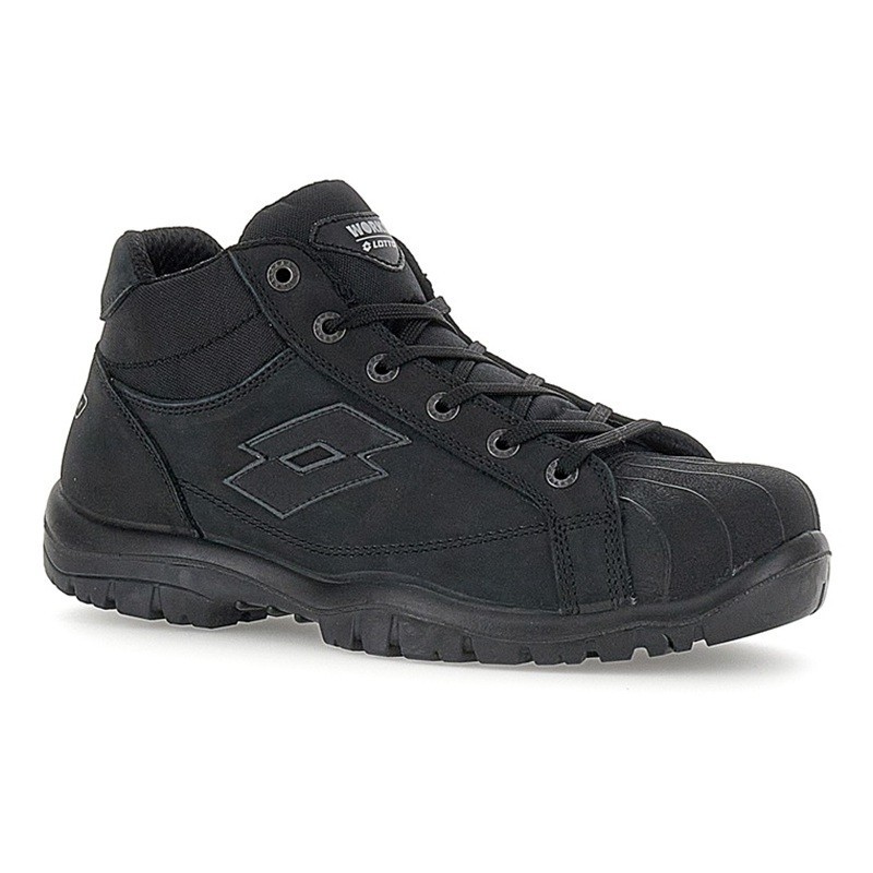 Chaussures hautes sécurité noires S3 SRC - LOTTO JUMP 350 II MID