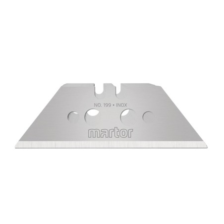 Lames de rechange trapézoïdales inox 199 pour cutter PROFI25 Lames de rechange trapézoïdales inox 199 pour cutter PROFI25