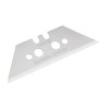 Lames de rechange trapézoïdales inox 199 pour cutter PROFI25 Lames de rechange trapézoïdales inox 199 pour cutter PROFI25