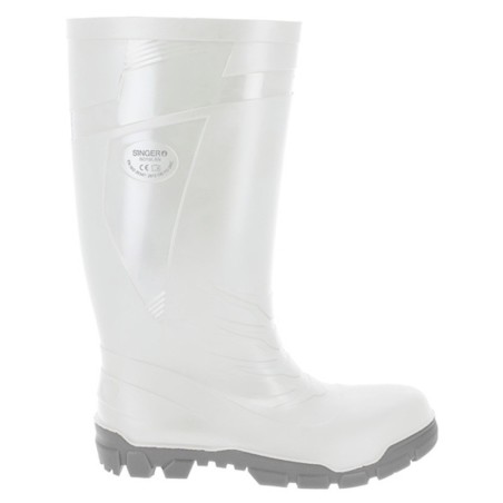 Bottes blanches amagnétiques en PVC et nitrile - BOTBLAN - 1