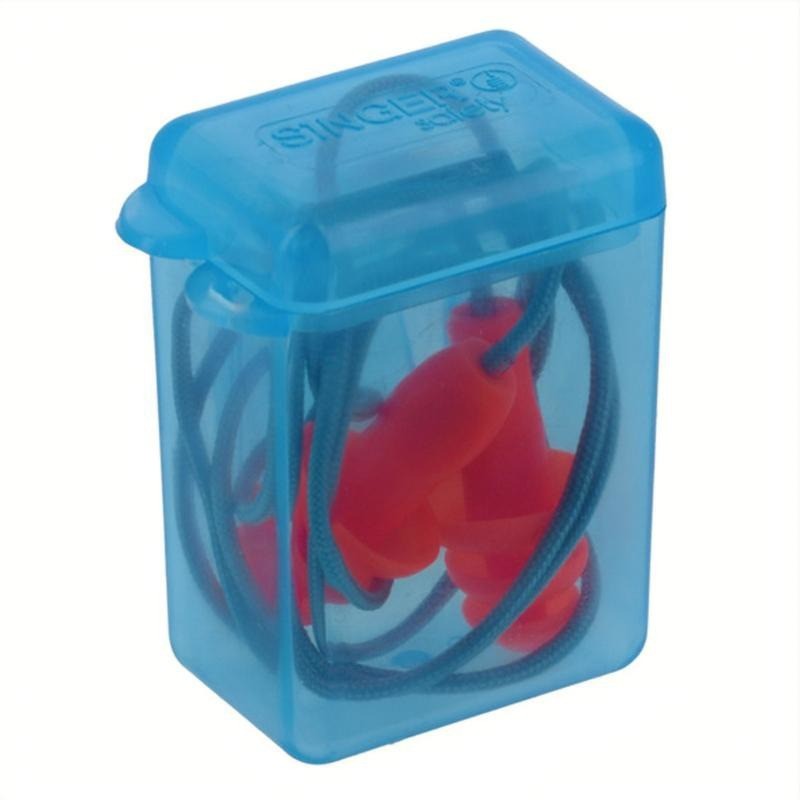 Bouchons d’oreille SNR 32 dB avec cordon et étui SINGER – HGB25C50