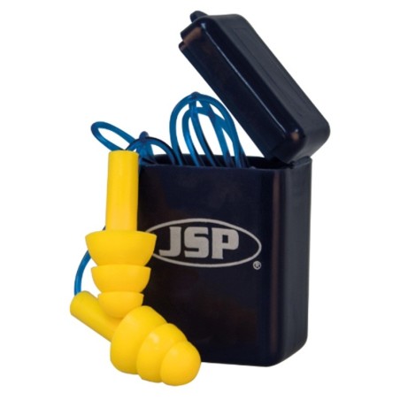 Bouchons d’oreille SNR 32 dB MAXIFIT PRO JSP avec cordon et étui