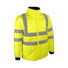 Veste avec parka 4 en 1 jaune haute visibilité PARINA de Singer