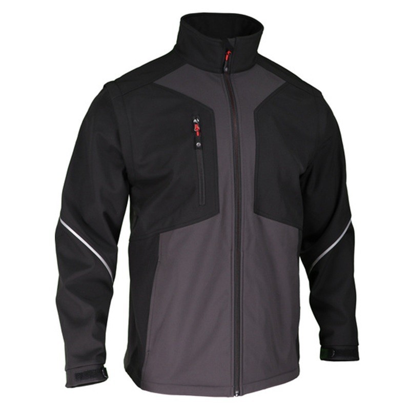 Veste de Travail Softshell Manches Amovibles 320 g/m² – SINGER
