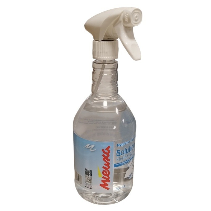 SOLUTION HYDROALCOOLIQUE - HYGIENE DES MAINS - PULVERISATEUR 800ML - 2