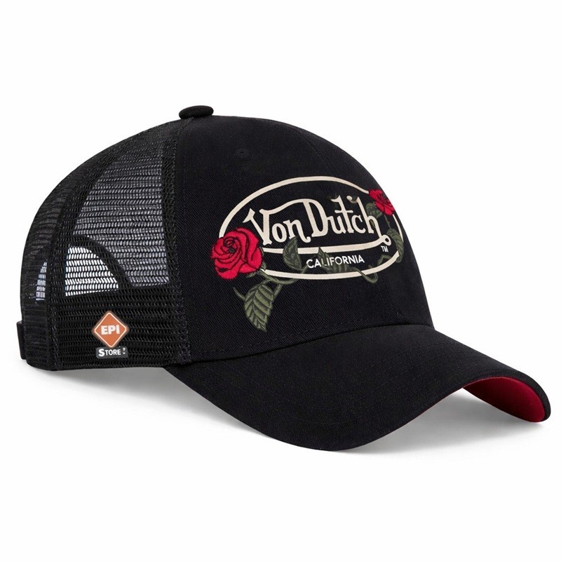 Casquette Trucker ROSES Von Dutch personnalisée avec logo entreprise