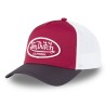 Vue de face de la casquette Trucker POLY Von Dutch personnalisable