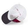 Casquette Trucker POLY Von Dutch personnalisable couleur rouge, bordeaux et blanche