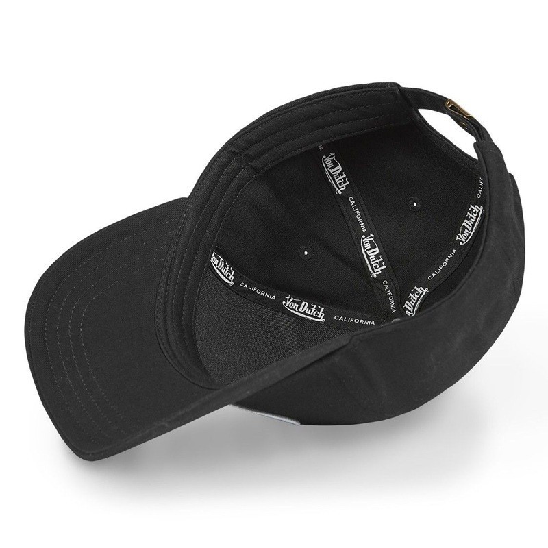 Casquette Baseball CLASSIC Von Dutch personnalisable noire