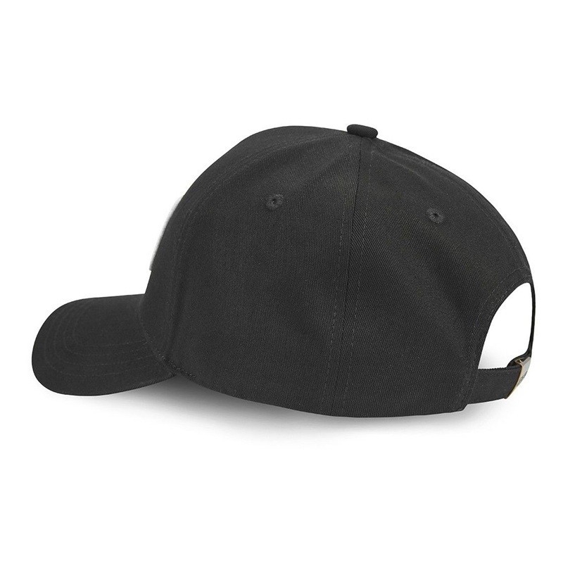 Vue arrière avec filet mesh de la casquette Baseball LOFB Noire