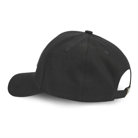 Vue arrière avec filet mesh de la casquette Baseball LOFB Noire