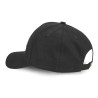Vue arrière avec filet mesh de la casquette Baseball LOFB Noire