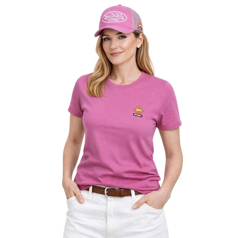 Femme avec Casquette Trucker LOFB de VON DUTCH Personnalisée