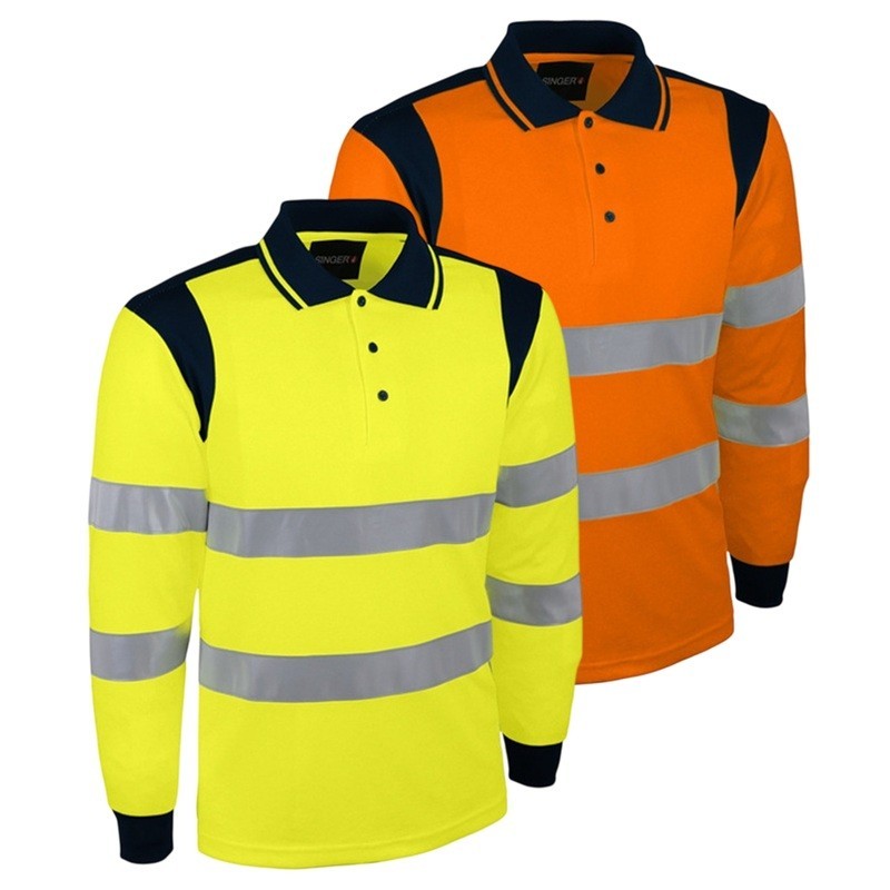 Polo manches longues haute...