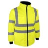 Blouson haute visibilité jaune manches polaire amovibles VEROME Singer