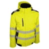 Blouson haute visibilité jaune manches amovibles BRAVA Singer
