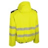 Dos blouson haute visibilité jaune BRAVA Singer