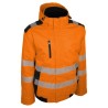 Blouson haute visibilité orange manches amovibles BRAVO Singer