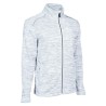 Gilet de travail Lenny North Ways blanc chiné 240g/m²