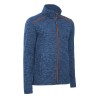 Gilet de travail Lenny North Ways bleu avec zip orange