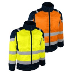 Veste de Travail Haute Visibilité Jaune ou Orange -  VITA / VITO de SINGER