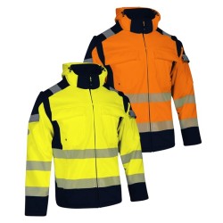 Veste softshell haute visibilité 2 en 1 manches amovibles VILMIA VILMIO Singer Safety