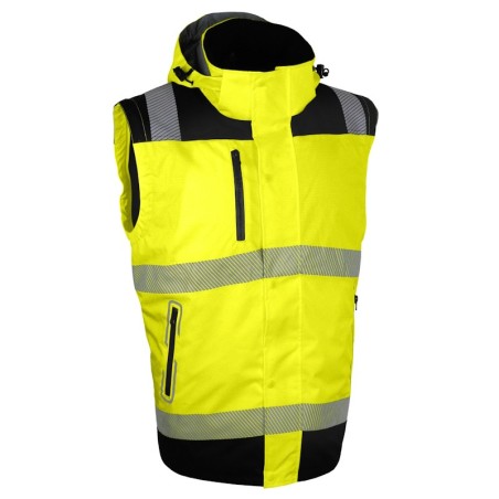 Gilet haute visibilité jaune sans manches VUELTA Singer