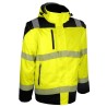 Blouson haute visibilité jaune manches amovibles VUELTA Singer
